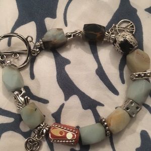 Amazonite Charm Bracelet 1 of a Kind